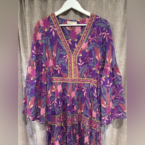 Spell & the Gypsy Collective Wisteria Bianca Gown small - Picture 7 of 9